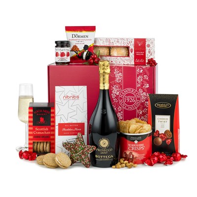Buy Christmas Prosecco Wine Gift Hamper Online